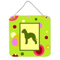 Micasa Bedlington Terrier Aluminium Metal Wall Or Door Hanging Prints MI235807